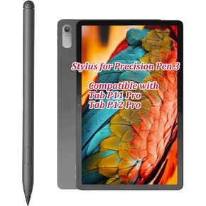 DQ100 Precision Pen 3 for Lenovo Precision Pen 3 (ZG38C03713) Compatible with Lenove Tab P11 Pro,Tab P12 Pro Pen,not for Lenovo Tab P11/P12/Plus(Black)