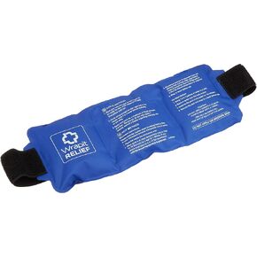 Large Gel Ice Pack with Strap| Hot/Cold Pain Relief for Knee, Back, Ankle, Neck and Shoulder| Freezable & Microwavable Soothing Recovery Packs for Sports in Saudi Arabia