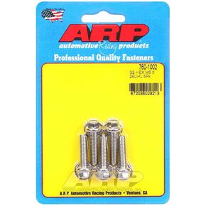 ARP SS Bolt Kit - 6pt 5pk 6mm x 1.00 x 25mm