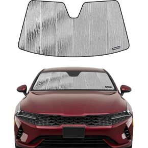 Windshield Shade for 2021 2022 2023 2024 Kia K5 Front Window Sunshade - Safeguard