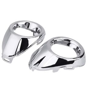 Fog Light Fog Lamp Bezel Cover Trim Front Bumper Bezel Hole Cover Replacement 1 Pair for Focus 2012-2014