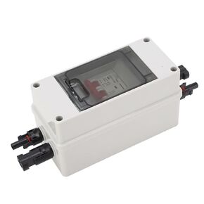 DC500V Solar Disconnect Switch PV Isolator Switch Mini Circuit Breaker with IP65 Waterproof Distribution Box for Home (40A)