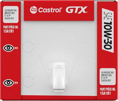 زيت محرك كاسترول جي تي إكس 10W-30 من مزيج صناعي، 6 جالون إنفيرو in Kuwait