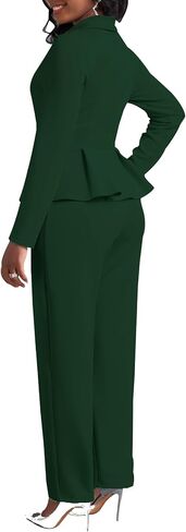 Xinlees Women's Elegant Jumpsuit Business Office Scenes Classic Solid Color Formal Jumpsuit in Saudi Arabia