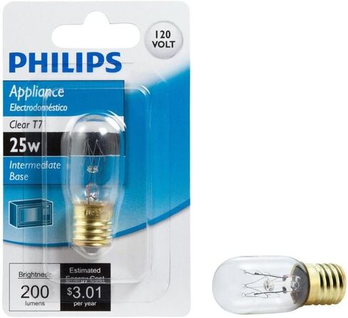 Philips Appliance T7 Light Bulb: 2800-Kelvin, 25-Watt, Intermediate Base in Saudi Arabia