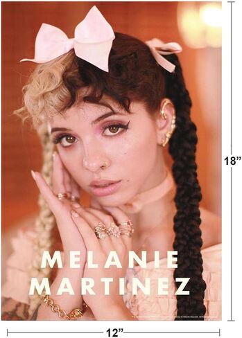 Melanie Martinez Pink Bow Crybaby Detention K12 Album Music Merch Cool Wall Art Print Poster 12x18 in Saudi Arabia