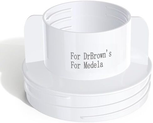 Bottle Warmer Adapter for Dr Brown's & Medela Baby Bottle - 40MM (Bottle Warmer not Included) in Saudi Arabia