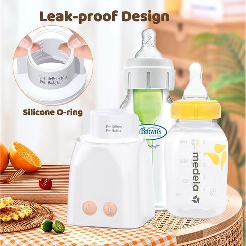 Bottle Warmer Adapter for Dr Brown's & Medela Baby Bottle - 40MM (Bottle Warmer not Included) in Saudi Arabia