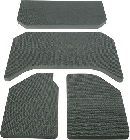 Design Engineering Jeep Wrangler Sound Deadening Headliner 2011-2018 Jk 4-Door - 4 Piece Black in Saudi Arabia