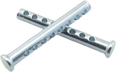 5pcs Multi-Hole Pin Porous Eye Pins Cylindrical Pin Positioning Pin with 8 Holes Universal Clevis Pins M6x50 1/4x2" in Saudi Arabia