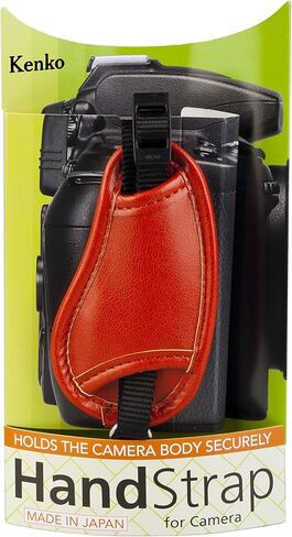 Kenko DSLR Handstrap (Orange) - Black - K-HANDSTRAP-ORG in Saudi Arabia