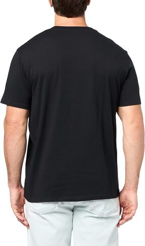 A｜X ARMANI EXCHANGE Men's Regular Fit Cotton Sound Wave Printed Logo Tee in Saudi Arabia