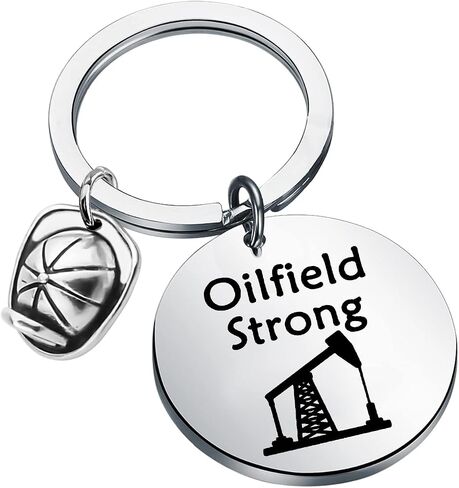 HOLLP Oil Rig Gift Offshore Jewelry سلسلة مفاتيح قوية لعمال حقول النفط in Saudi Arabia