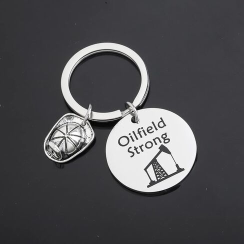 HOLLP Oil Rig Gift Offshore Jewelry سلسلة مفاتيح قوية لعمال حقول النفط in Saudi Arabia