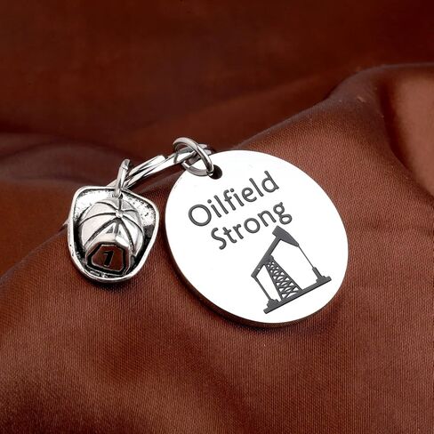 HOLLP Oil Rig Gift Offshore Jewelry سلسلة مفاتيح قوية لعمال حقول النفط in Saudi Arabia