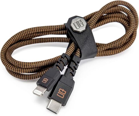 CQ XCARSON & QUINN CQ 20W Compatible for USB-C to Lightning Cable Power Bundle with Type C Cable for Apple iPhone, iPad (Night-Light, Black, 6ft) in Saudi Arabia