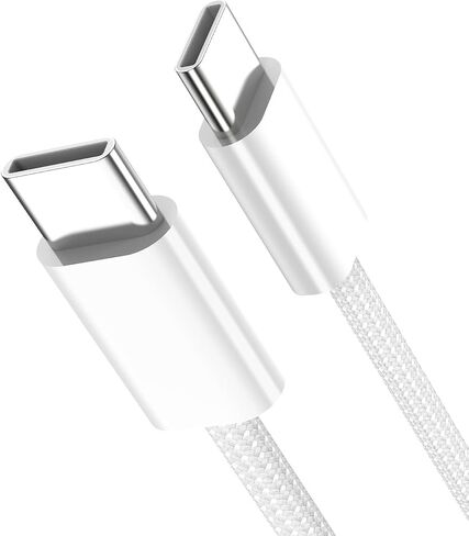 كابل شاحن USB C لهاتف iPhone 15، 15 Pro Max، 15 Plus، PD 60W سلك شحن سريع من النوع C، 3.3FT in Saudi Arabia