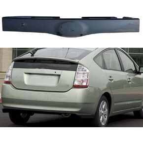 Carbon Fiber Black Rear Tailgate Liftgate Garnish Handle Trim Replacement for 2004-2009 Prius 76801-47060-C0 76801-47040-C0