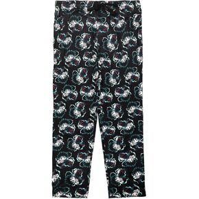 Bioworld My Hero Academia Anime Characters Midoriya Mens AOP Black Sleep Pajama Pants