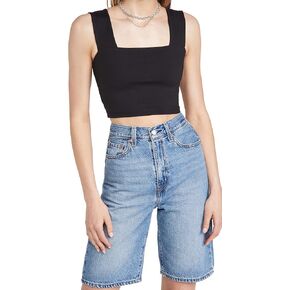 Susana Monaco Women's Wide Strap Crop Top in Saudi Arabia