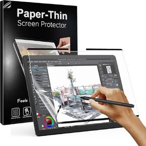 TiMOVO Removable Matte Screen Protecor for Surface Pro 9 2022 / Surface Pro 8 2021 / Surface Pro X 2021&2019, Reusable Film Fits Surface Pro 9, Anti-Glare, Easy Installation - 1 Pack