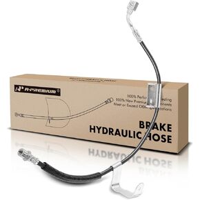 A-Premium Front Right Passenger Brake Hydraulic Hose Compatible with Chevrolet Silverado 1500 HD 2500 3500 Suburban 2500 Avalanche GMC Sierra 1500 HD Classic 3500 Classic Yukon XL 2500 Hummer H2