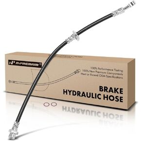 A-Premium Rear Passenger Brake Hydraulic Hose Compatible with Select Honda Models - Accord Crosstour 2010-2011, Crosstour 2012-2015 - Replace# 01466TP6A00