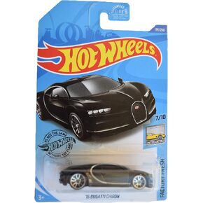 Hot Wheels Factory Fresh 7/10 '16 Bugatti Chiron 89/250, Black