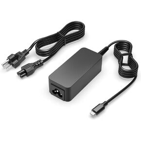 شاحن USB-C بقدرة 45 وات مناسب لجهاز HP Chromebook 11A G8 EE / 11 G8 EE / 11 G6 EE / 11A G6 EE / 11 G7 EE / 14 G5 / 14A G5 / 14 G6 G7 x360 11 G1 G2 G3 EE Type C لإمداد سلك الطاقة للكمبيوتر المحمول محول AC in Kuwait