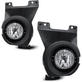 AUTOWIKI Fog Lights Assemblies Lamp For 2011 2012 2013 2014 Ford F-150 Driver Passenger Replacement 1 Pair