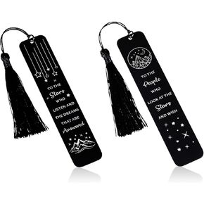 Bookmark Gifts for Women Men Friendship Gifts for Women Bookmark for Fans Book Lovers Reader Birthday Christmas Inspirational Gift 1 PCS Double-Sided