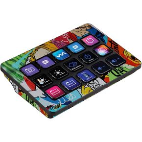 MightySkins Skin Compatible with Elgato Stream Deck MK.2 - Cartoon Mania | Protective, Durable, and Unique Vinyl Decal wrap Cover | Easy to Apply, Remove, and Change Styles | Made in The USA