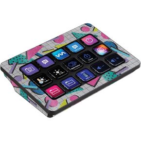 MightySkins Glossy Glitter Skin Compatible with Elgato Stream Deck MK.2 - Awesome 80s | Protective, Durable High-Gloss Glitter Finish | Easy to Apply and Change Styles | Made in The USA