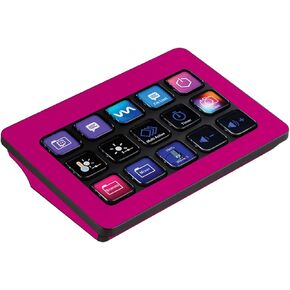 MightySkins Skin Compatible with Elgato Stream Deck MK.2 - Solid Hot Pink | Protective, Durable, and Unique Vinyl Decal wrap Cover | Easy to Apply, Remove, and Change Styles | Made in The USA