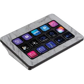 MightySkins Skin Compatible with Elgato Stream Deck MK.2 - Frost Marble | Protective, Durable, and Unique Vinyl Decal wrap Cover | Easy to Apply, Remove, and Change Styles | Made in The USA