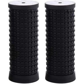1 Pair Bike Handlebar Grip, Non-Slip Short Bicycle Handlebar Locking Grips, Professional Bike Handle Grips Cover Cycling Part for 22.2mm Handlebar