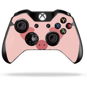 Protective Vinyl Skin Decal Skin Compatible with Microsoft Xbox One/One S Controller wrap Sticker Skins Piggy