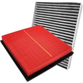 Cabin & Engine air filter for ASCENT(2023-2019), CROSSTREK(2023-2018), IMPREZA(2023-2017), LEGACY(2023-2020), OUTBACK(2023-2020), Replacement for CA12295,33-5064, 72880-FL00A