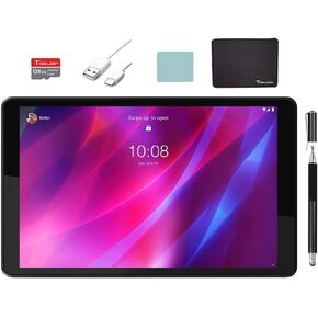 Lenovo Tab M8 (3rd Gen) 8" Tablet, WiFi, 32GB Storage, 3GB RAM, 8" TDDI IPS HD Touchscreen Display, Octa-Core MediaTek P22T Processor, Android 11, Iron Grey+Accessories