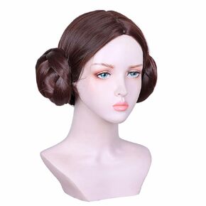 ColorGround Brown Cosplay Wig Natural Heat Resistant Wig for Cosplay Halloween
