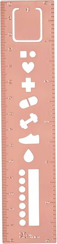 Erin Condren Bookmark Stencil (Gold Meal Planning) in Saudi Arabia