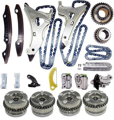 Engine Timing Chain Kit Applied for Mercedes E350 GL450 E400 ML350 GLK350 3.0L 3.5L V6 Engine Aftermarket Parts in Saudi Arabia