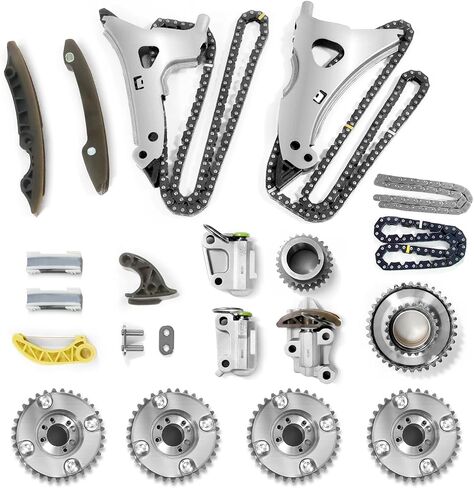 Engine Timing Chain Kit Applied for Mercedes E350 GL450 E400 ML350 GLK350 3.0L 3.5L V6 Engine Aftermarket Parts in Saudi Arabia