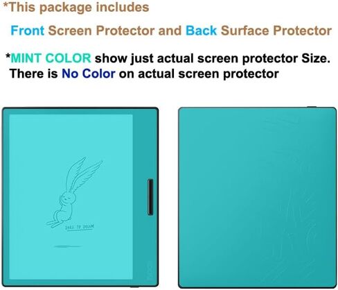 Healing Shield Screen Protector and Back Surface Protector for Onyx Boox Page, Light Anti Glare Paper Texture Feeling Matte Film- AG Light -Page FB in Saudi Arabia