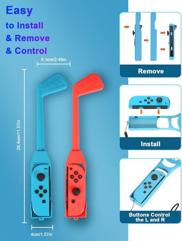 حزمة الملحقات الرياضية CunPeyjmo Switch، 20 في 1 حزمة الملحقات الرياضية المطورة لـ NinTendo Switch/OLED Sports Games 2023 in Kuwait