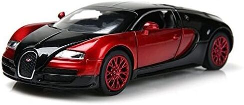 بيري بريزيدنت 1:32 نموذج مقياس دييكاست مصنوع من خليط معدني نموذج سيارة خارقة لعبة محاكاة للأطفال سيارات سحب كهربائية صوت وضوء (أحمر) in Kuwait