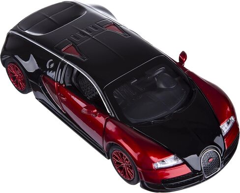 بيري بريزيدنت 1:32 نموذج مقياس دييكاست مصنوع من خليط معدني نموذج سيارة خارقة لعبة محاكاة للأطفال سيارات سحب كهربائية صوت وضوء (أحمر) in Kuwait