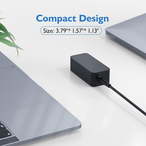 شاحن USB-C بقدرة 45 وات مناسب لجهاز HP Chromebook 11A G8 EE / 11 G8 EE / 11 G6 EE / 11A G6 EE / 11 G7 EE / 14 G5 / 14A G5 / 14 G6 G7 x360 11 G1 G2 G3 EE Type C لإمداد سلك الطاقة للكمبيوتر المحمول محول AC in Kuwait