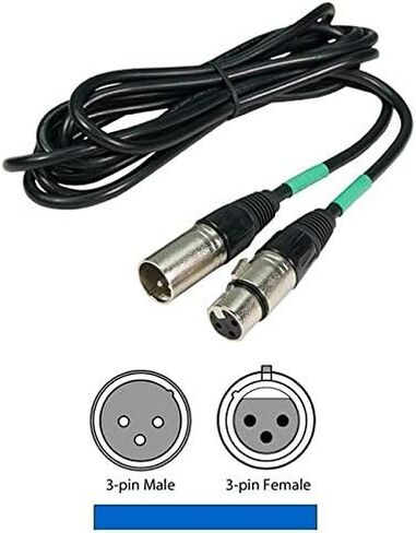 (4) Chauvet DJ SlimPar 56 LED Slim Par Can Pro RGB Lighting Effects + DMX Cables in Saudi Arabia