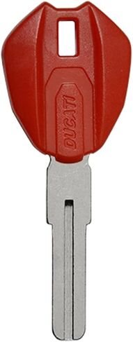 دراجة نارية فارغة غير مقطوعة مفتاح دراجة نارية مكررة مفتاح بديل متوافق مع Ducati Monster 1100/S/EVO 659 696 795 796 Streetfighter 848 1100/S Red in Kuwait